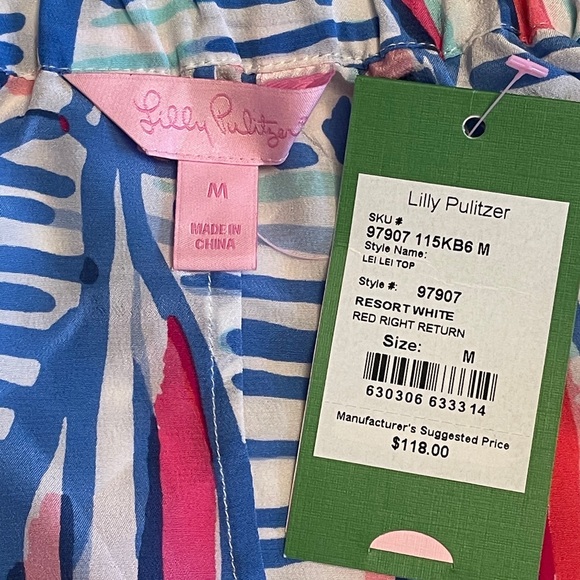 Lilly Pulitzer Lei Lei Halter Top - Picture 3 of 3